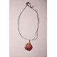Collier 45 cm - Pétale de rose 3,5 cm