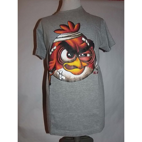T-shirt gris Oiseau T-shirt gris Oiseau