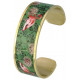 Bracelet jonc Flamant rose