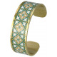 Bracelet jonc Mosaïque de printemps