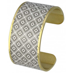 Bracelet manchette Hypercubes