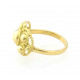 Bague Boulonnaise « Noeud d'amour » or jaune, moyen modèle
