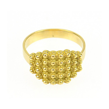 Bague Porteloise « Lisbonne » or jaune, moyen modèle