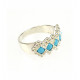 Bague Turquoise argent, grand modèle