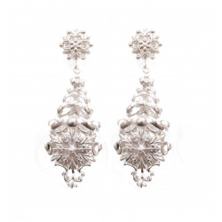 Les Dorlots, Boucles d'oreilles Boulonnaises « Milanos » argent