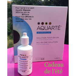 PACK AQUARTE      3*360 ML + 90ML Gratuit