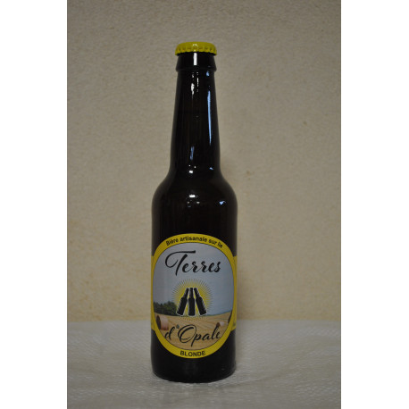 Bière Blonde Terres d'Opale 33 cl Bière Blonde Terres d'Opale 33 cl