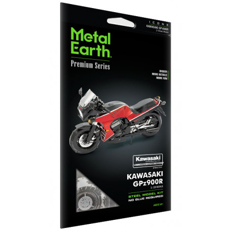METAL EARTH ICON X - Kawasaki GPz900R - Neuf