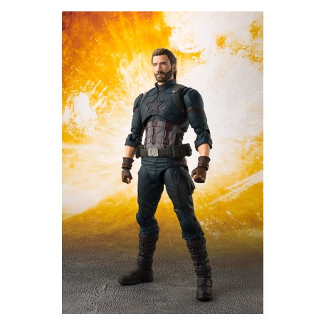 S.H.FIGUARTS - Captain America Tamashii Explosions - Marvel - Neuf