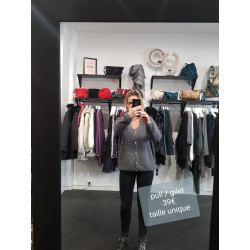 Pull Recto Verso Lurex
