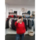 Pull V - Rouge