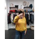 Pull V - Moutarde