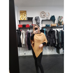 Poncho - Camel