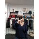 Pull Recto/Verso - Marine