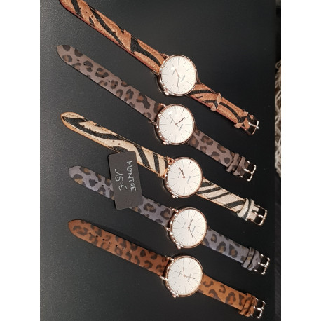 Montre - Coloris au choix Montre - Coloris au choix