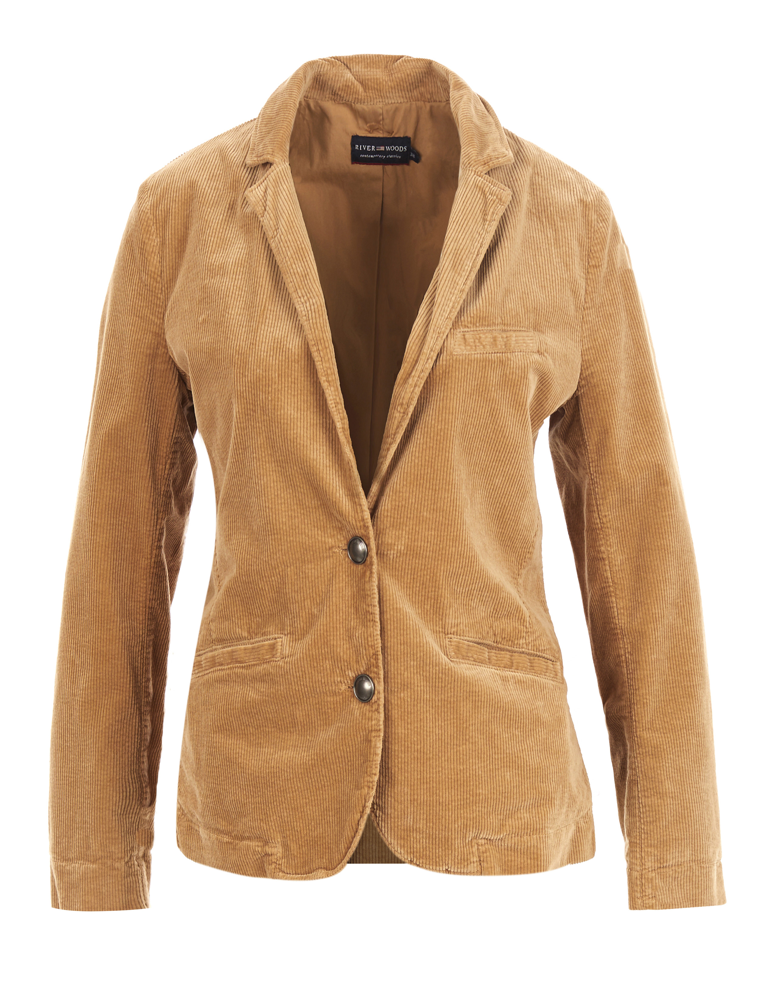 Blazer Femme Velours Côtelé Velours Côtelé Blazer Velours Bleu