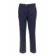 Pantalon cigarette en coton