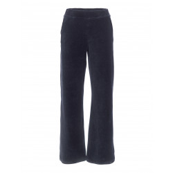 Pantalon large en velours