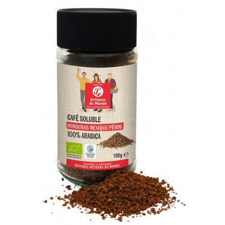Café soluble bio 100 gr Café soluble bio 100 gr