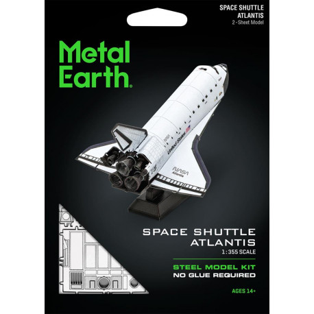 METAL EARTH - Navette spatiale Atlantis - Gamme Espace - Neuf