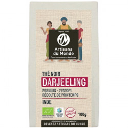 Thé Darjeeling vrac 100 gr, bio