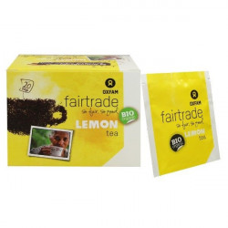 Thé noir citron 20 infusettes, bio