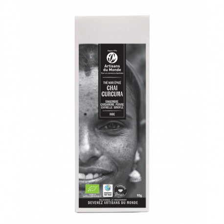 Thé noir épicé Chai, vrac 90g, bio Thé noir épicé Chai, vrac 90g, bio