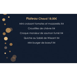 plateau apéritif chaud