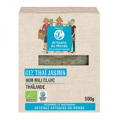 Riz Thaï jasmin blanc 500 gr