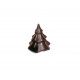 Petit sapin chocolat noir