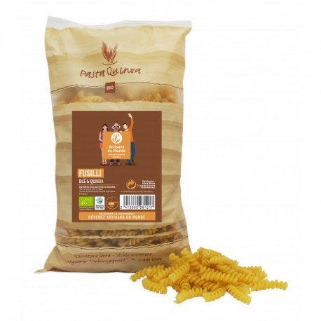 Fusilli au quinoa 500 gr, bio Fusilli au quinoa 500 gr, bio