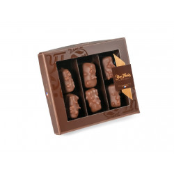 Coffret 6 mini-rochers lait