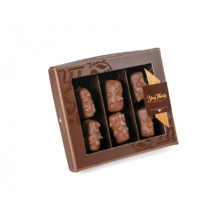 Coffret 6 mini-rochers lait Coffret 6 mini-rochers lait