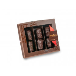 Coffret 6 mini-rochers noir