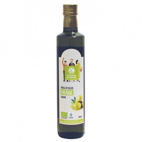 Huile d'olive vierge 50 cl, bio, Liban Huile d'olive vierge 50 cl, bio, Liban