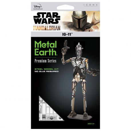 METAL EARTH ICON X - IG-11 "The Mandalorian" - Star Wars - Neuf