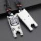 Collier mixte homme / femme pendentif Tiki ivoire - bijou polynésien