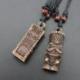 Collier mixte homme / femme avec pendentif Tiki - bijou maori Hawaï Tahiti