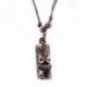 Collier mixte homme / femme avec pendentif Tiki - bijou maori Hawaï Tahiti