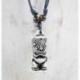 Collier Tiki polynésien maori - bijou tribal surf, plage, vacances.