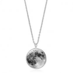 Collier "pleine lune" phosphorescent