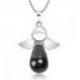 Collier  "Mon Ange gardien" en Onyx