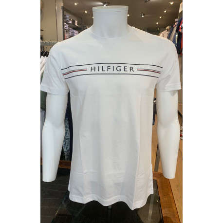 Tommy corp hilfiger tee YBR (blanc) Tommy corp hilfiger tee YBR (blanc)