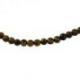 Ras de cou / collier de perles en Oeil de Tigre - perles 6mm