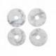 Donut ou Pi Chinois en Howlite 30mm + cordon - Pendentif ou bracelet