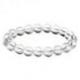 Bracelet Cristal de Roche - boules 8mm