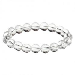 Bracelet Cristal de Roche - boules 8mm