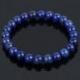 Bracelet Lapis Lazuli - boules 8mm