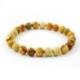 Bracelet Jaspe bois - boules 8mm