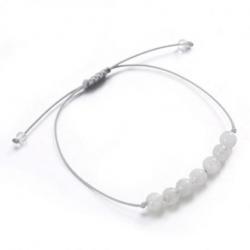 Bracelet Porte-bonheur "Fertilité" en pierre de lune